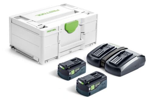 Energoapgādes komplekts SYS 18V 2xHP5,0/TCL6DUO