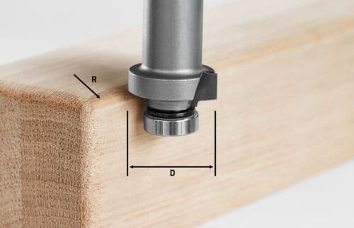 Roundover cutter HW R1-OFK 500 Z1