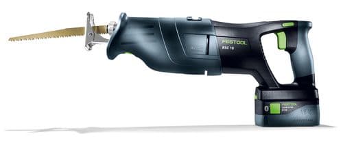 Sawing with cordless reciprocating saws